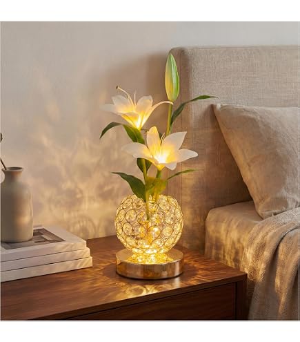 Hydrangea Flower Lamp with Remote, 16 Colors Changing LED Floral